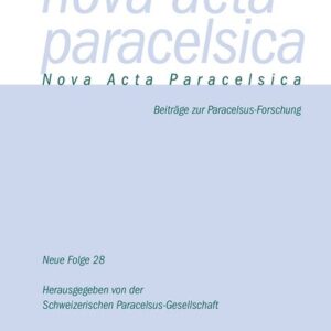 Nova Acta Paracelsica 28/2018